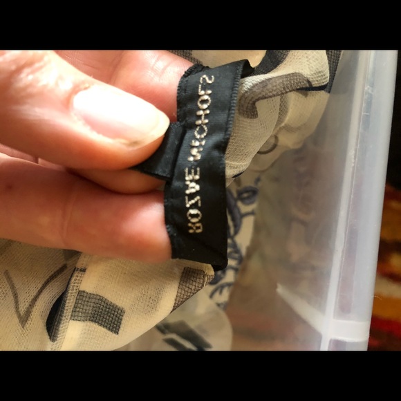 Rozae Nichols sheer sparkly blouse. SZ Small - Picture 7 of 9